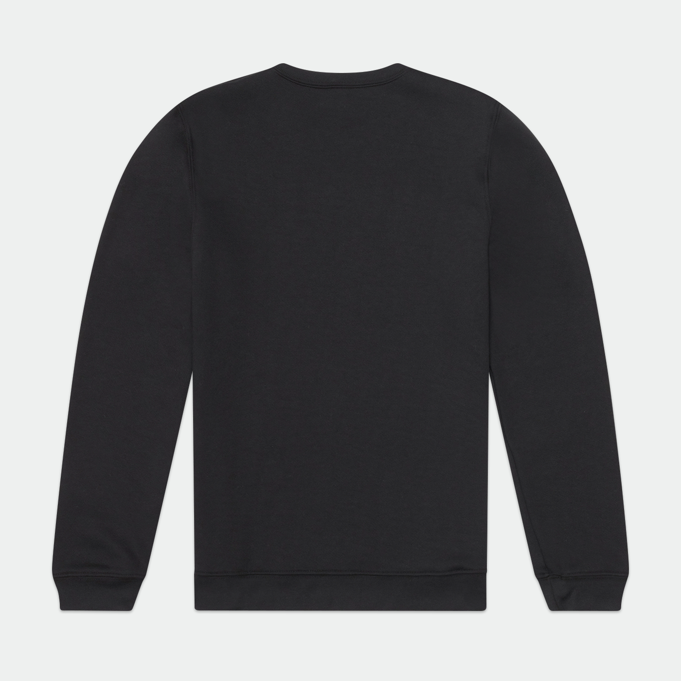 Script Periwinkle and Green Mens Crewneck Sweatshirt