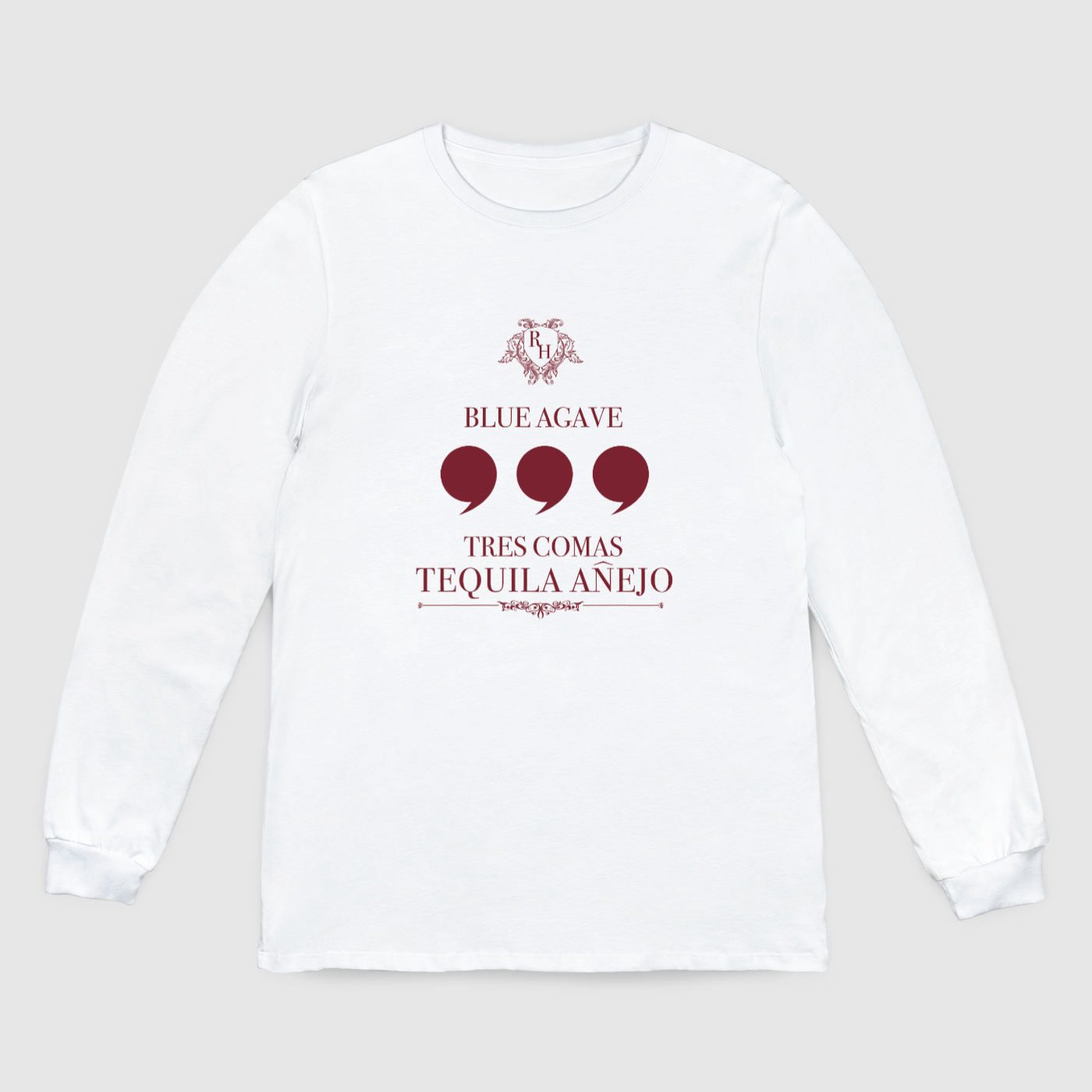 Tres Comas Blue Agave Mens L/S Premium Tee