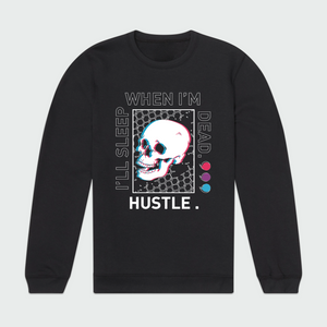 Hustle Mens Crewneck Sweatshirt