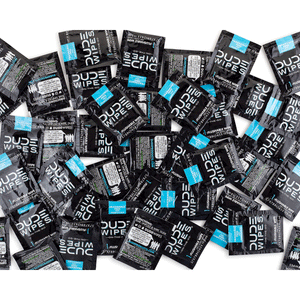 Dude Wipes water and plant based wipes
