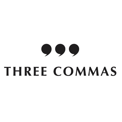 Three Commas™ Club T-Shirt | White | Black Ink